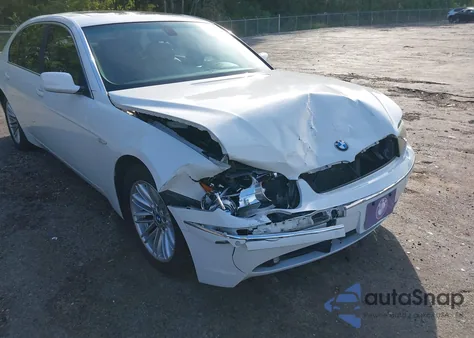 2004 BMW 745Li from USA, damaged, VIN WBAGN63544DS54493